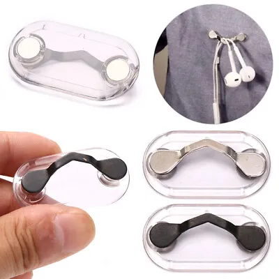 Fashion Magnetic Hang Eyeglass Holder Clip Magnet Sunglasses Headset Line C $z • $1.60