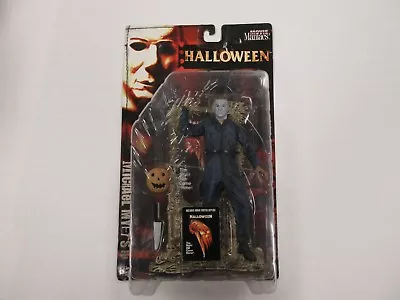 1999 Mcfarlane Movie Maniacs Halloween Michael Myers Figure Sealed W/ Pumpkin+++ • $79.99