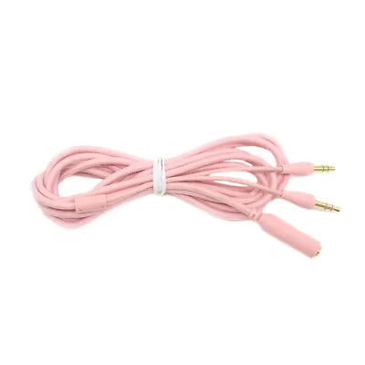 Razer Electra V2  Extension 3.5mm Cord Cable Wire To Two Device Pink Original  • $25.29