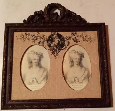 Beautiful Vintage Detailed Intricate Victorian Hand Carved Wood Frame 12.5 X13  • $44.95