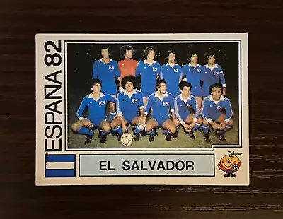 1982 Magico Gonzalez Rookie W/ El Salvador Panini World Cup Sticker España 82 PR • $55