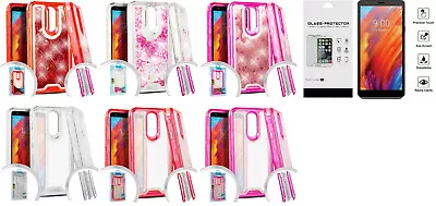 For LG Arena 2 / Escape Plus / Journey /K30 X2 2019 3 IN 1 Hybrid Case Cover +TG • $10.98