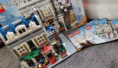 LEGO Creator 10243 Parisian Restaurant Incl Box & Instructions Display Board • $435