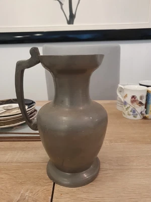 £19.99 • Buy Vintage French Pewter Water Jug