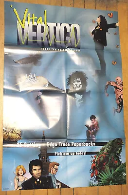 Vital Vertigo DC Comics 1998 Promo Poster Swamp Thing Sandman - B855 • $14.95