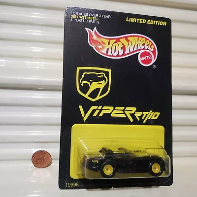 1997 Mattel Hot Wheels JIFFY LUBE DODGE VIPER RT/10 Nu In C9 BubblePack CHINA • $9.99