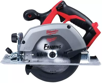 Milwaukee M18 6-1/2 Circular Saw 2630-20 With BLADE GUIDE & VAC ATTACH • $92.99