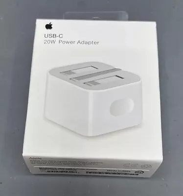 £14.99 • Buy Genuine IPhone 14 13 12 11 Pro Max 20W USB-C Power Adapter PD Plug Fast Charger