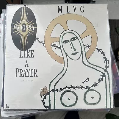 Madonna – MLVC Like A Prayer (1989) Vinyl Record 12  Maxi Single • $15