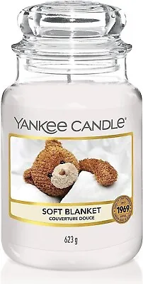 Yankee Scented CandleSoft Blanket Large 623g JarBurn Time Up To 150 Hours • £21.95