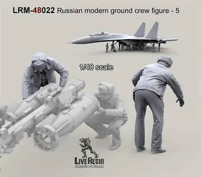 £11.35 • Buy Live Resin 1/48 Modern Russian Avia Ground Crew Vol. 5
