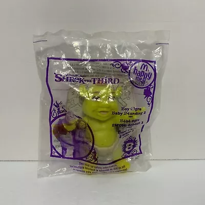 2007 Dreamworks Shrek Third McDonalds Happy Meal Toy Boy Ogre Baby Standing 3 • $5.11