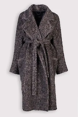 €2900 NWT MAX MARA ATELIER Overcoat IT38 US2 UK6 XS Alpaca & Wool Blend Belted • $550