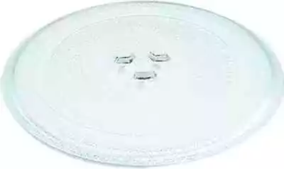 Quailitas Microwave Plate - 255 Mm Microwave Turntable Glass Tray W/ 3 Fixtures • £14.97