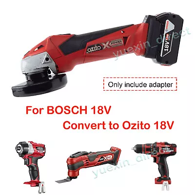 For Bosch 18V 20V Lithium Battery Adapter To OZITO 18V 20V Cordless Power Tools • $38.59