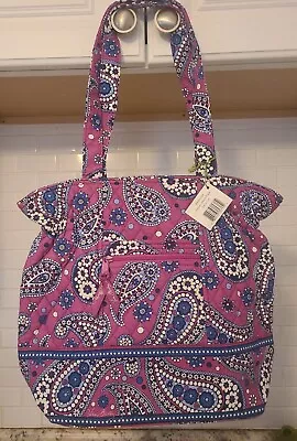 Vera Bradley Paisley Meets Plaid New With Tag Shoulder Bag  • $25