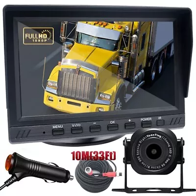 7'' Backup Camera System With Monitor Kit Back Reverse Night Vision For Truck RV • $49.59