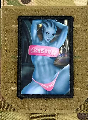 Mass Effect Liara T'Soni Uncensored Morale Patch / Military ARMY Airsoft 588 • $8.99