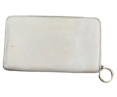 $9.99 • Buy OROTON Long  White LEATHER WALLET