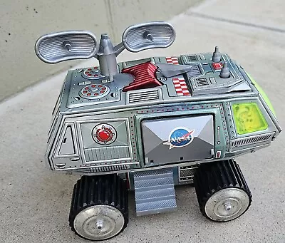 Vintage Junior Japan Toy Super Moon Patroler NASA Space  Collectible 60s Tin Toy • $500