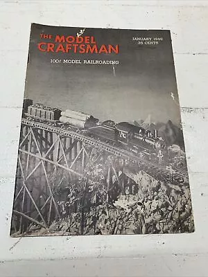 The Model Craftsman Magazine January 1949 • $15.99