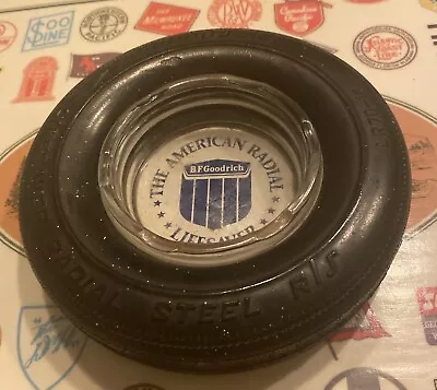 B. F. Goodrich Ashtray The American Radial Lifesaver Tire Ashtray Rj Lr70-15 • $20