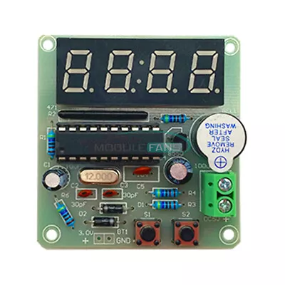 Digital 4-Bit Electronic Clock Electronic Production DIY Soldering Learning Kit • $2.96