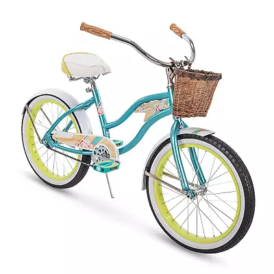 Panama Jack Girl'S Beach Cruiser Bike Pool Blue 20 Inch • $468.99