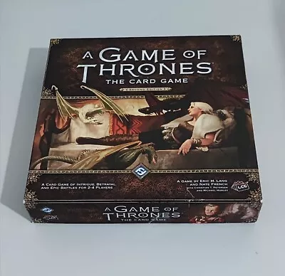 Game Of Thrones The Card Game Second Edition GOT Tabletop Game • £19.99