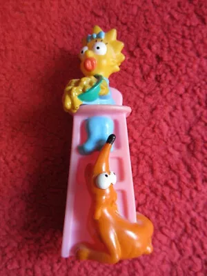 £7.50 • Buy Simpsons - Maggie & Santas Little Helper - 2001 BK Promotional