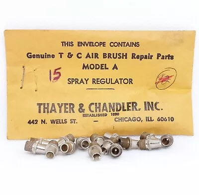 Vintage Thayer & Chandler  Airbrush Model A Spray Regulator Lot Of 3  NOS • $19.95