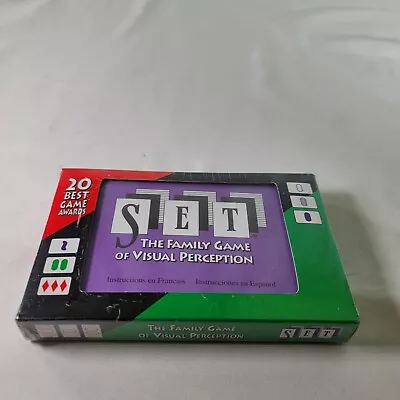 SET Card Game - The Family Game Of Visual Perception 1991 Vintage • $14