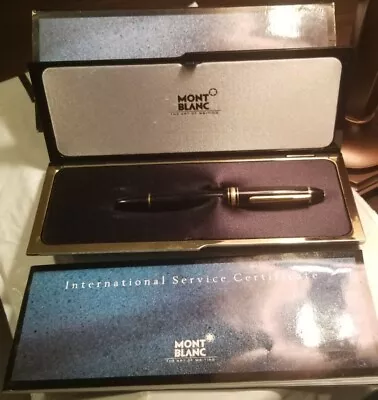 💥Vintage Montblanc Meisterstuck 146 Fountain Pen 4810 14C Great Condition💥 • $389