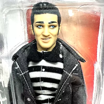 Elvis Presley 8  Action Figure Doll Mego Jailhouse Rock Trivia Articulated READ • $34.99