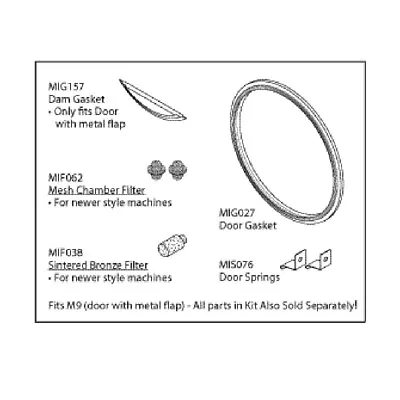 Rpı MIK072 - Sterilizer PM Kit For Midmark - Ritter For Models M9 M9D • $115.90