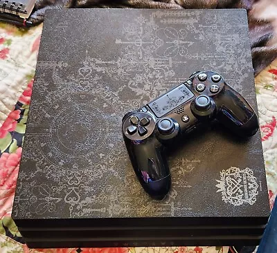 Sony PlayStation 4 Pro 1TB Kingdom Hearts III Limited Edition Console • $450