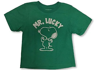 Peanuts Snoopy Mr. Lucky Little Boy's T-Shirt NWT • $7.95