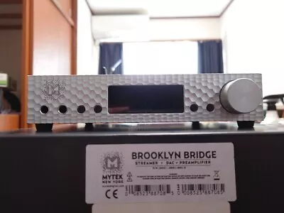 MyTek Brooklyn Bridge Headphone Amplifier USB DAC  Remote Control Missing Used • $2389.99