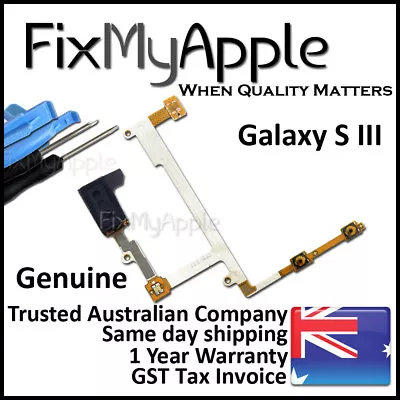 Samsung Galaxy S3 OEM Ear Speaker Volume Button Sensor Flex Cable Replacement • £6.22