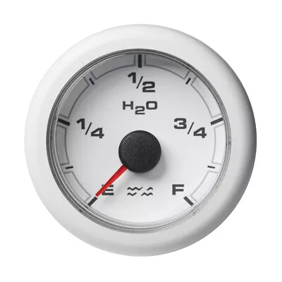 VDO A2C1065900001 Marine 2-1/16  [52mm] Oceanlink Waste Water Gauge - White Dial • $38.15