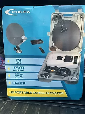 Philex Portable Satellite System HD Caravan Motorhome Boat TV • £30