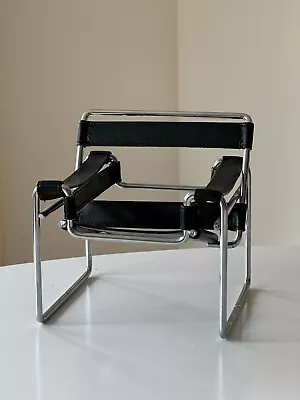 Marcel Breuer Wassily Designer Chair Miniature 1:6 Mid Century Furniture • $87