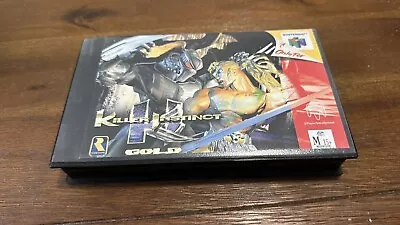 Killer Instinct Gold - Nintendo 64 - Video Box And Cart Only - Free Shipping • $45