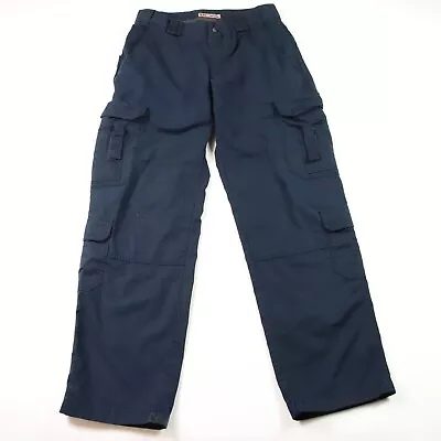 5.11 511 Tactical Series Pants Men's SZ 34x34 Blue Ripstop Cargo Military • $21.99