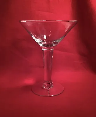 Ultimate X Large Martini Glass Barware Decorative Centerpiece 10.25H 8W 5B • $18.95