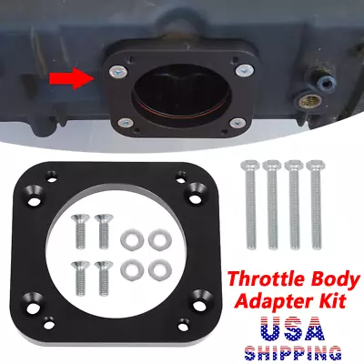 For BMW M54B30 To M50B25 Intake Manifold M50 Throttle Body Adapter Plate Kit US • $25.29