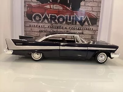 1:18 Ertl 1958 Plymouth Belvedere Black On Black Ma# 683 • $49.99