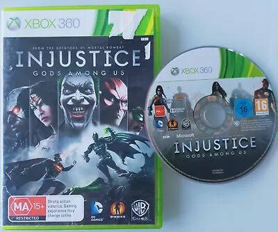 Injustice Gods Among Us - Xbox 360 - PAL AUS - Free Postage  • $7.90