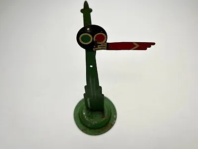 Vintage Marx O Gauge Semaphore Railroad Signal Green • $15