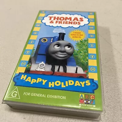 Thomas And Friends  Happy Holidays  . On VHS Cleaned And Tested . • $19.99